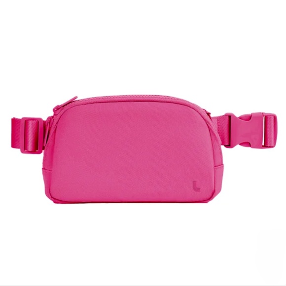 Lolë Unisex Belt Bag 1L in PINK - Picture 4 of 5